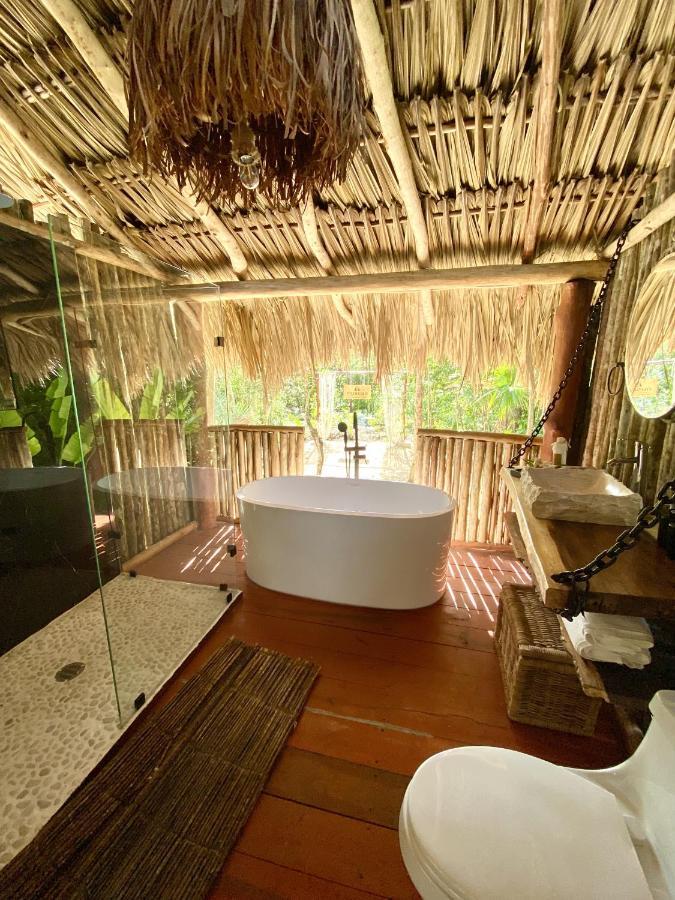 Отель Nuscaa Boutique Tree House & Spa Пуэрто-Морелос Экстерьер фото