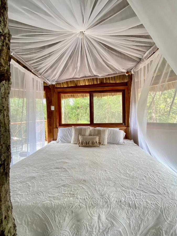 Отель Nuscaa Boutique Tree House & Spa Пуэрто-Морелос Экстерьер фото