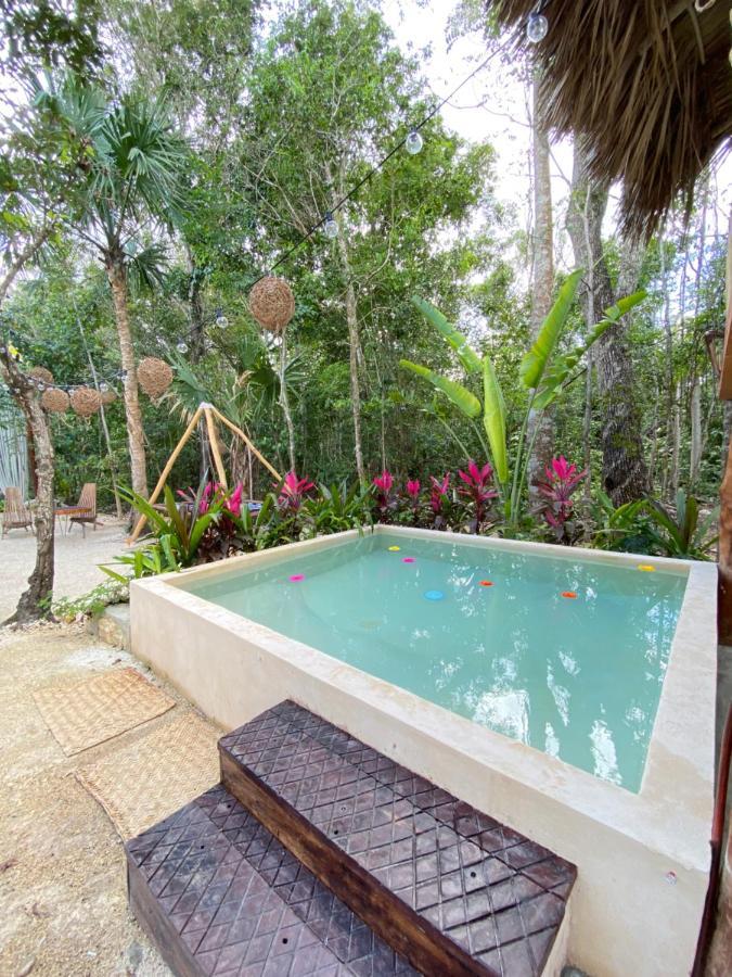 Отель Nuscaa Boutique Tree House & Spa Пуэрто-Морелос Экстерьер фото